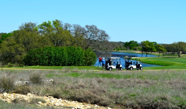 Golfing in the Hill Country